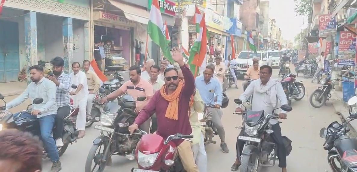 shrimadhopur news श्रीमाधोपुर में ऑपरेशन सिंदूर की सफलता पर तिरंगा यात्रा देशभक्ति से गूंजा शहर