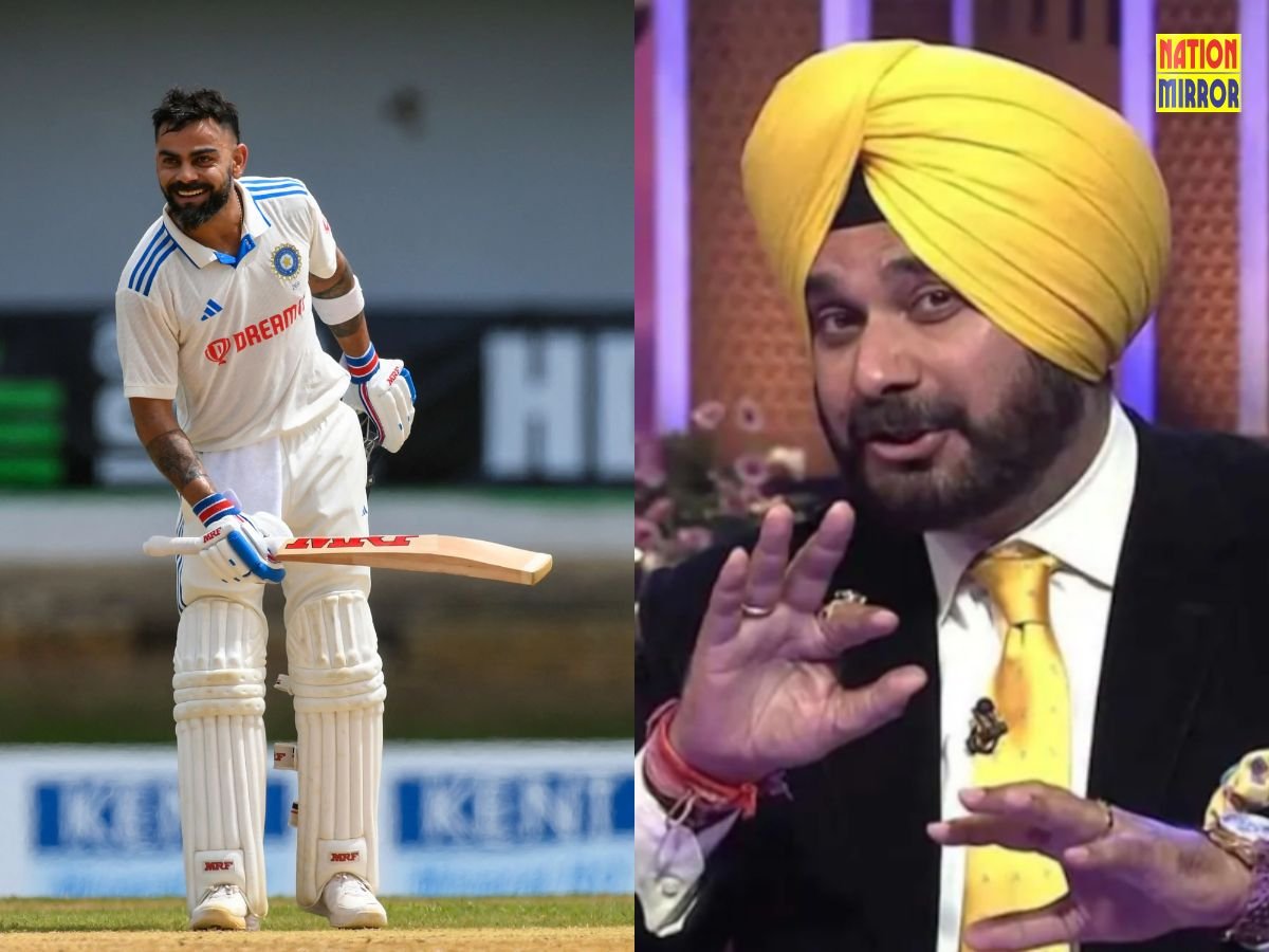 sidhu on kohlis test retirement विराट के संन्यास पर नवजोत सिंह सिद्धू का बड़ा बयान