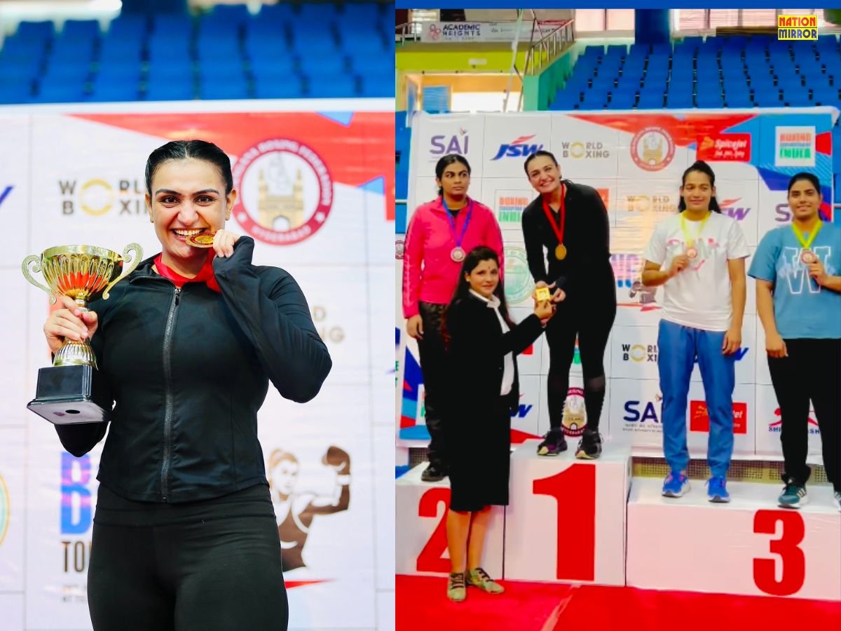 sweety boora wins gold घरेलू संघर्षों के बीच स्वीटी बूरा ने जीता गोल्ड अल्फिया पठान को 5-0 से हराया