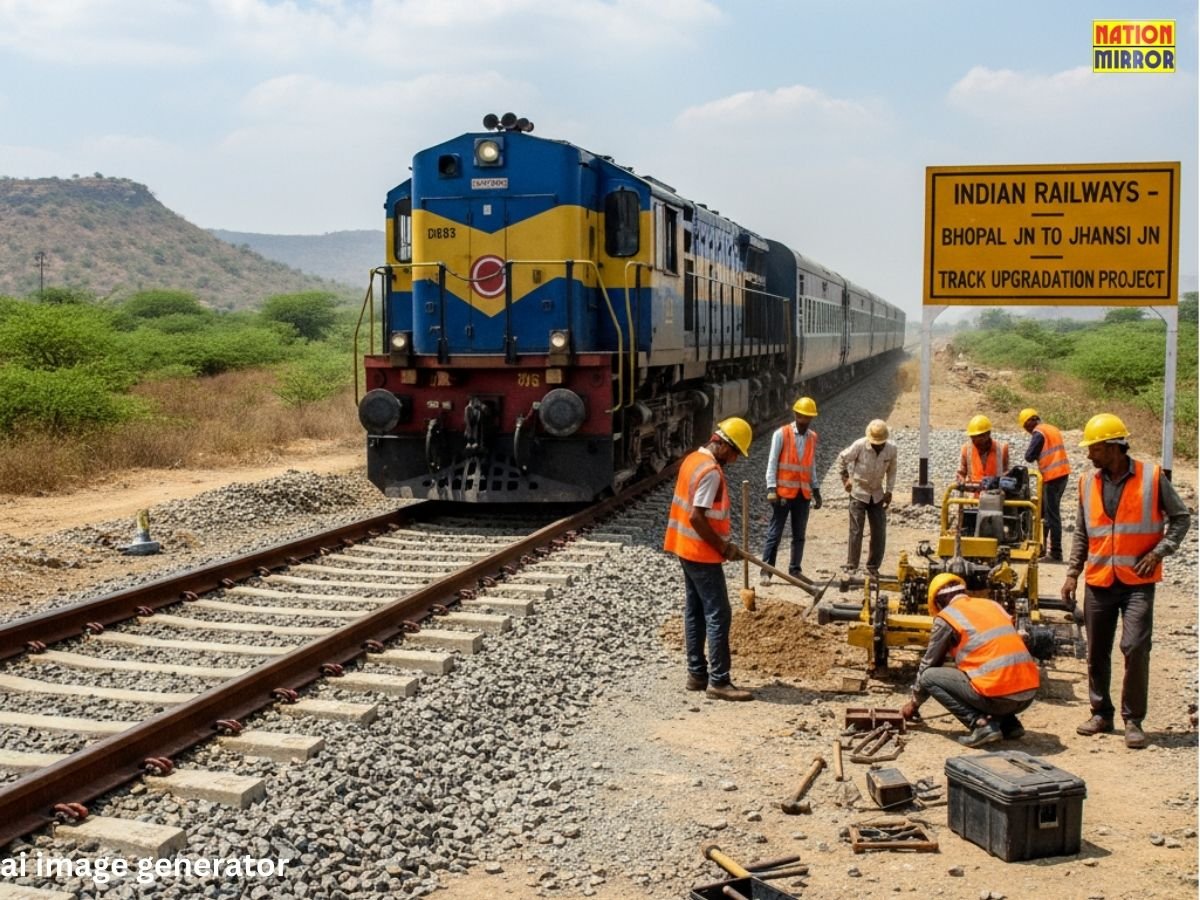 train cancellations ट्रेन में सफर करने वाले यात्री ध्यान दें झांसी स्टेशन पर कार्य के कारण कई ट्रेनों में होगा बदलाव