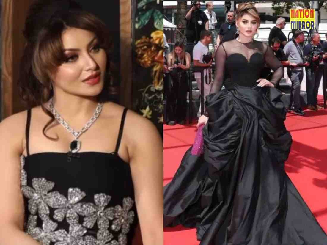 urvashi rautela cannes 2025 कांस में फटी ड्रेस पहनकर पहुंचने से ट्रोल हुईं उर्वशी अब बताई असली वजह