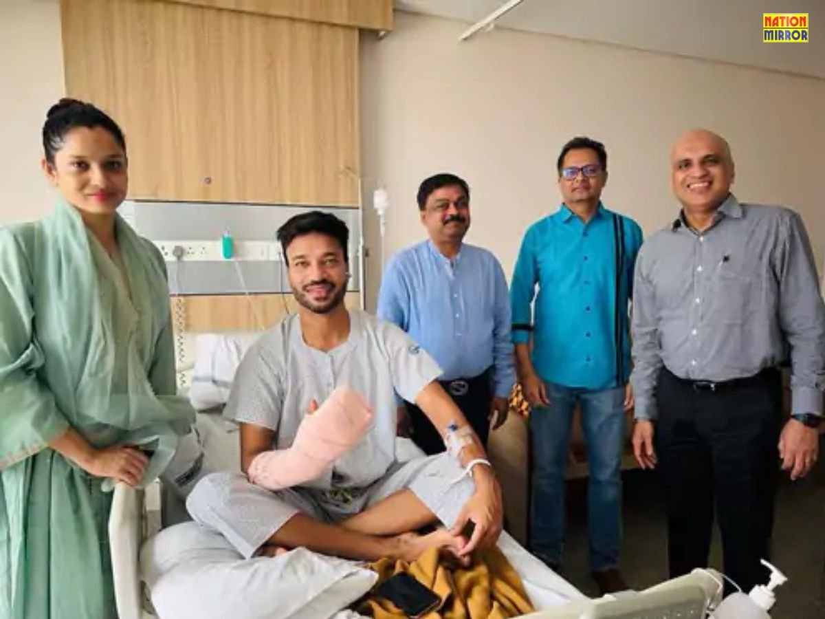 vicky jain admitted in hospitalअंकिता लोखंडे के पति विक्की जैन हॉस्पिटल में भर्ती फोटोज सोशल मीडिया पर वायरल