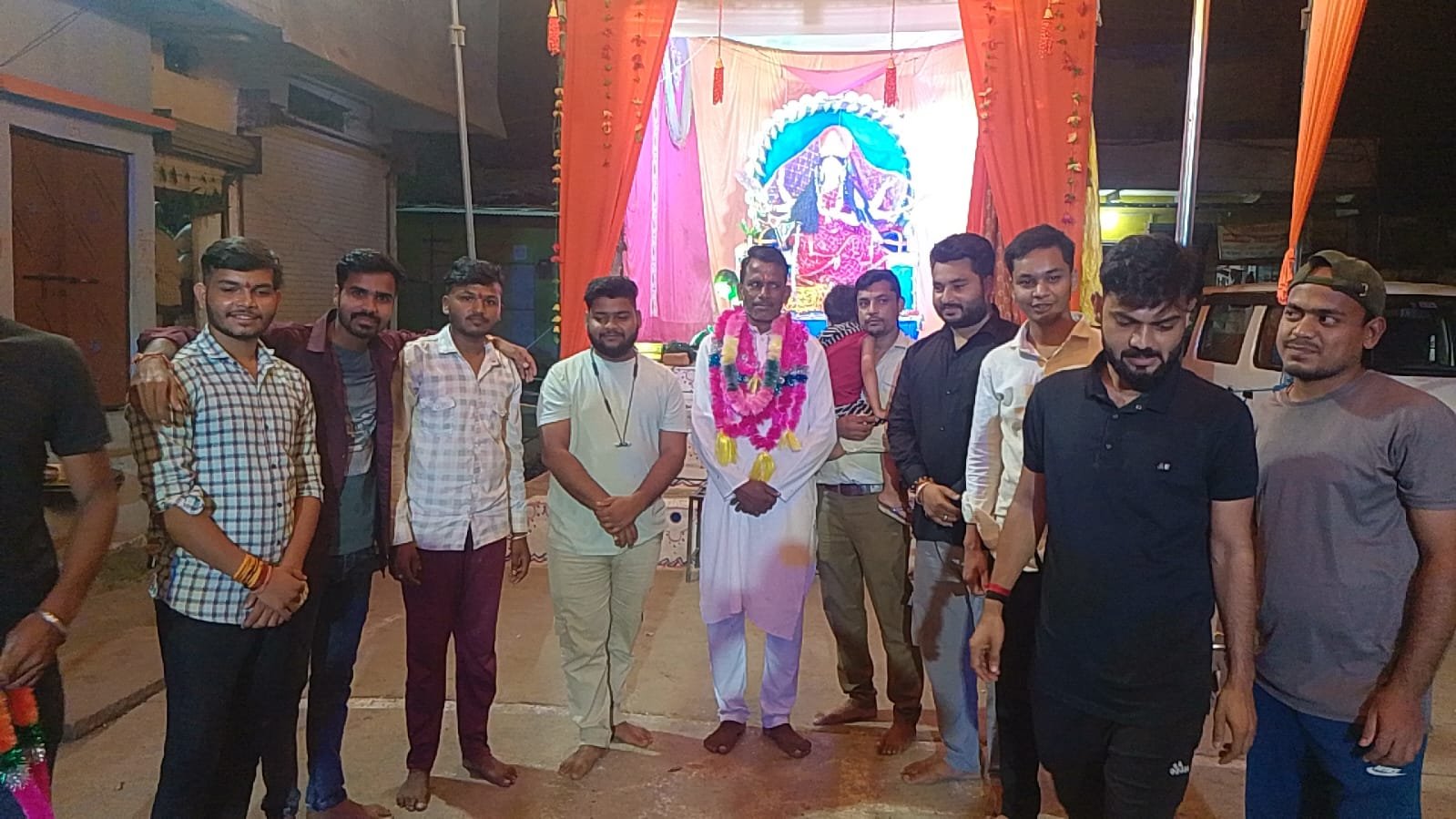 ससर्वसम्मति से हिंदू दशहरा उत्सव समिति के अध्यक्ष चुने गए सुनील विश्वकर्मा