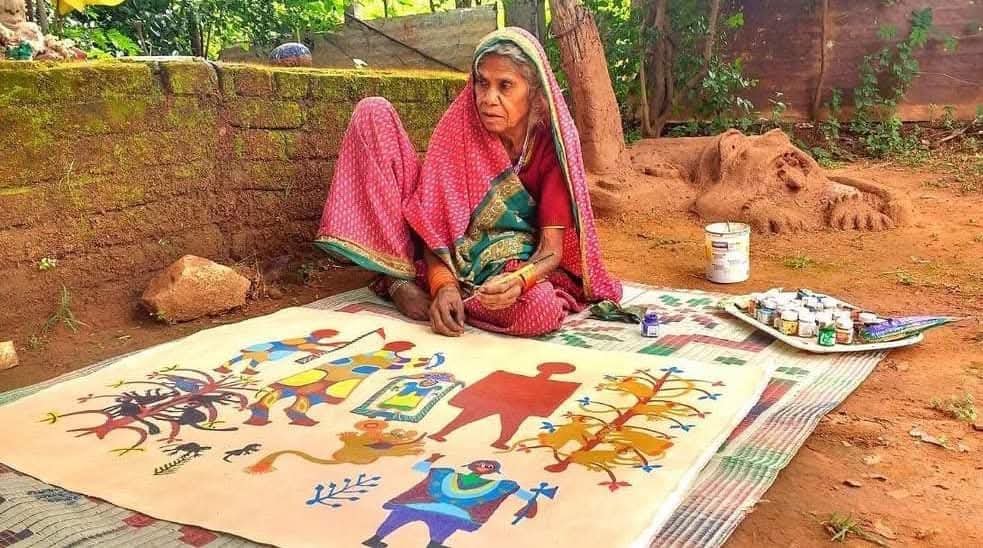 jodhaiya bai death पद्मश्री से सम्मानित बैगा चित्रकार जोधइया अम्मा का निधन