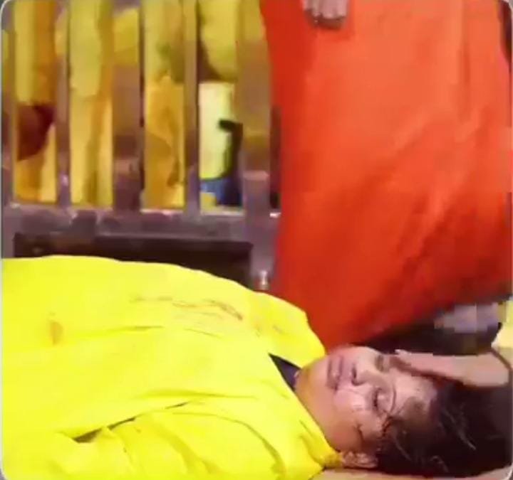 कानपुर करौली शंकर आश्रम में धर्म की आड़ में पाखंड युवती के शरीर में प्राण डालने का वीडियो वायरल