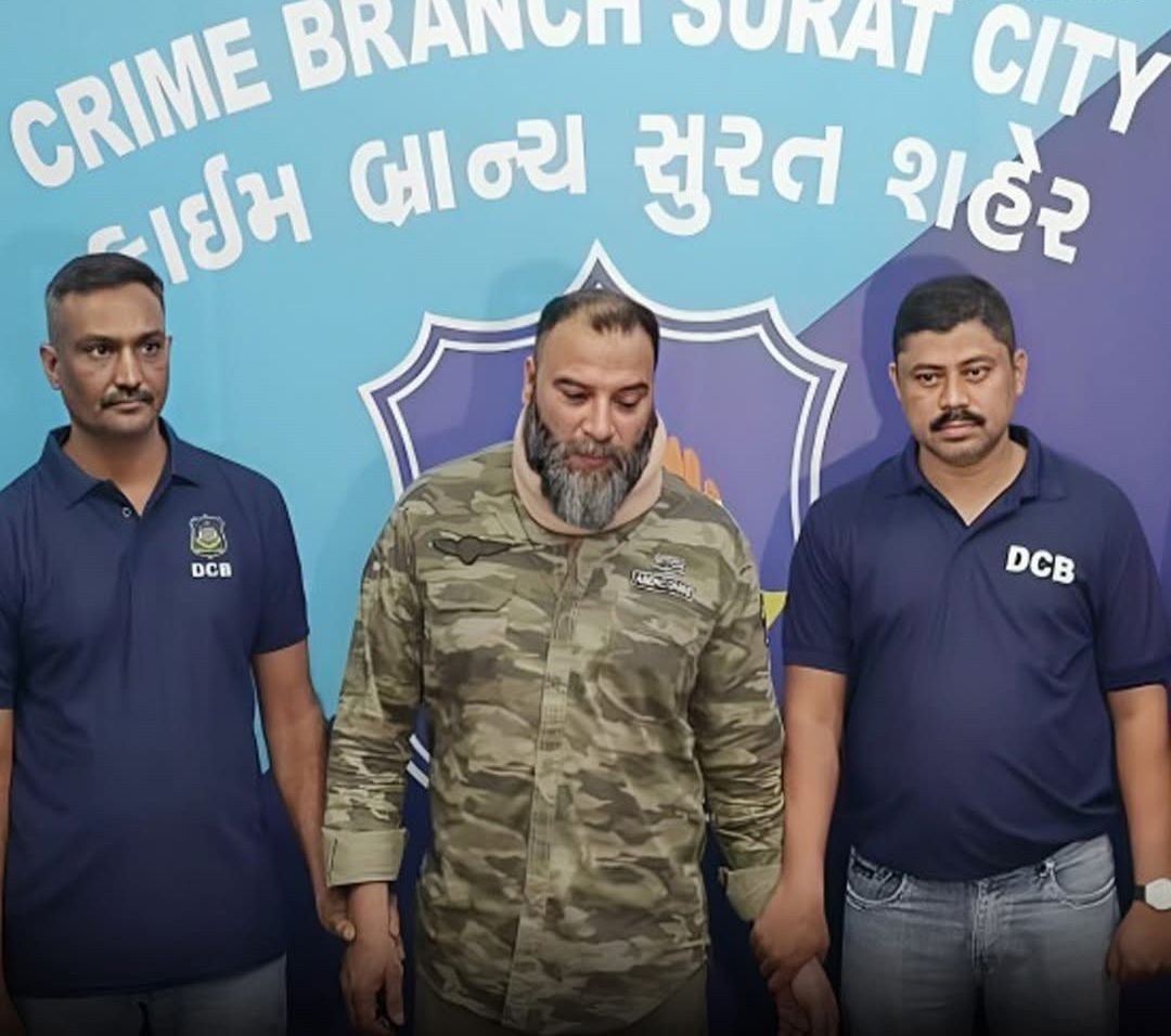 ईरानी गैंग का सरदार राजू ईरानी गिरफ्तार सूरत पुलिस कर रही पूछताछ