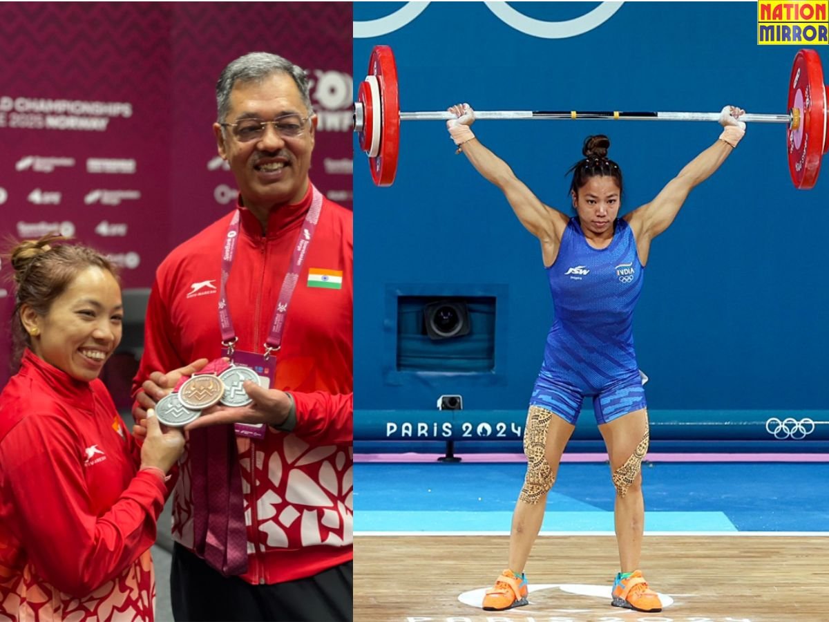 world weightlifting championship 48 किलो कैटेगरी में पहली बार उतरीं चानू सिल्वर पर कब्जा