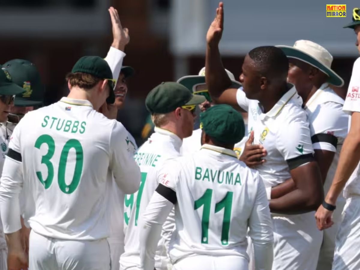 zim vs sa 1st test 2025 पहले टेस्ट में साउथ अफ्रीका का दबदबा कायम केशव महाराज ने पूरे किए 200 विकेट