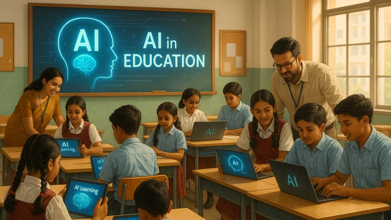 ai classroom education india अब कक्षा में चुपचाप ai बदल रहा है पढ़ाई का तरीका