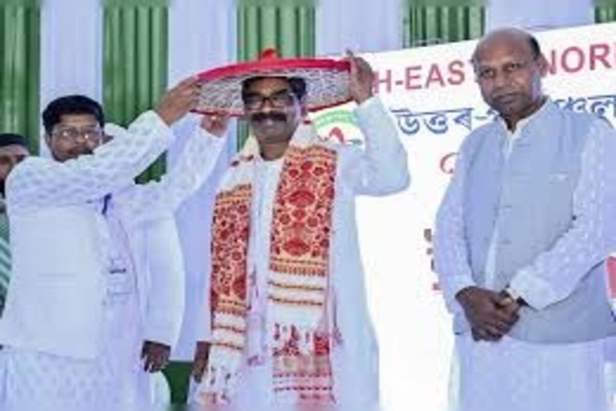 असम चुनाव में झारखण्ड सीएम सोरेन का दमदार आगाज गोसाई गांव से आज होगा jmm अभियान का शंखनाद