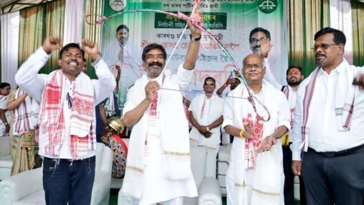 असम चुनाव में ‘झारखंडी अस्मिता’ का दांव cm सोरेन ने jmm प्रत्याशियों के लिए मांगे वोट