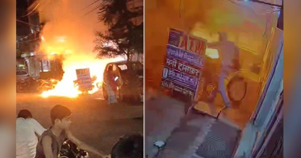 bhopal breaking news भोपाल में डॉक्टर पर गिर गई हाईटेंशन लाइन
