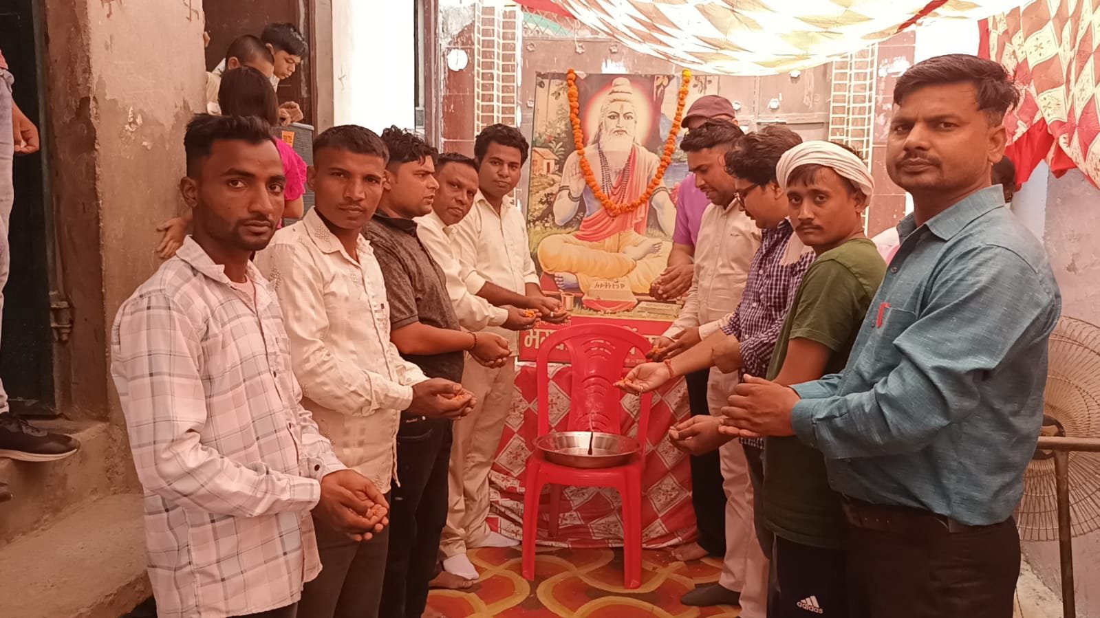 blood donation camp शामली राष्ट्रीय रक्तदान दिवस पर एमकेबी महासभा के नेतृत्व में हुआ पांचवां सफल रक्तदान शिविर