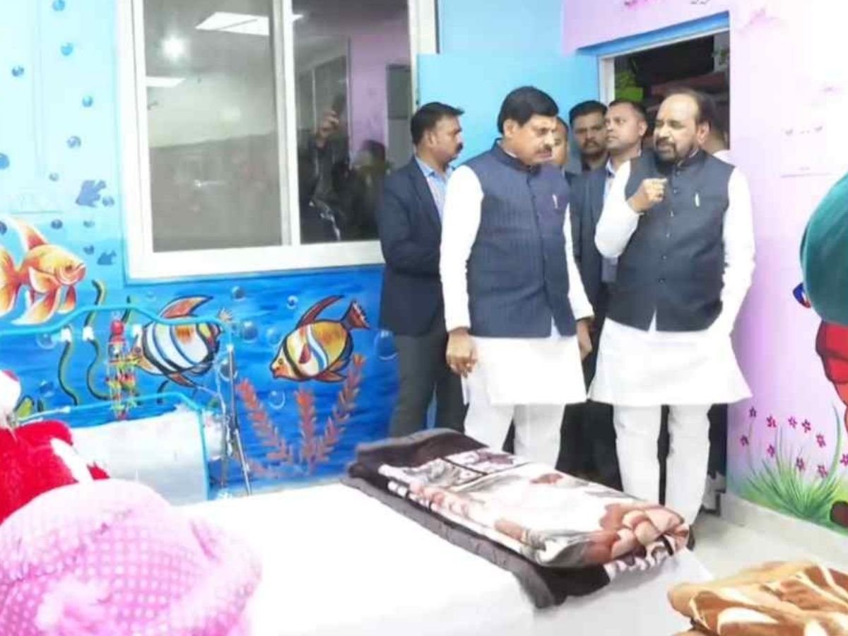 पूर्व मंत्री ने सरकारी बंगले को बनाया ‘मरीज घर’देखने पहुंचे cm डॉ मोहन
