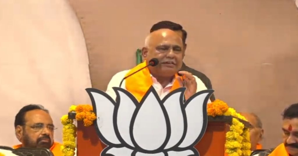 hemant khandelwal bjp madhya pradesh हेमंत खंडेलवाल ने संभाला मध्य प्रदेश बीजेपी अध्यक्ष का कार्यभार कांग्रेस को दी सीधी चुनौती