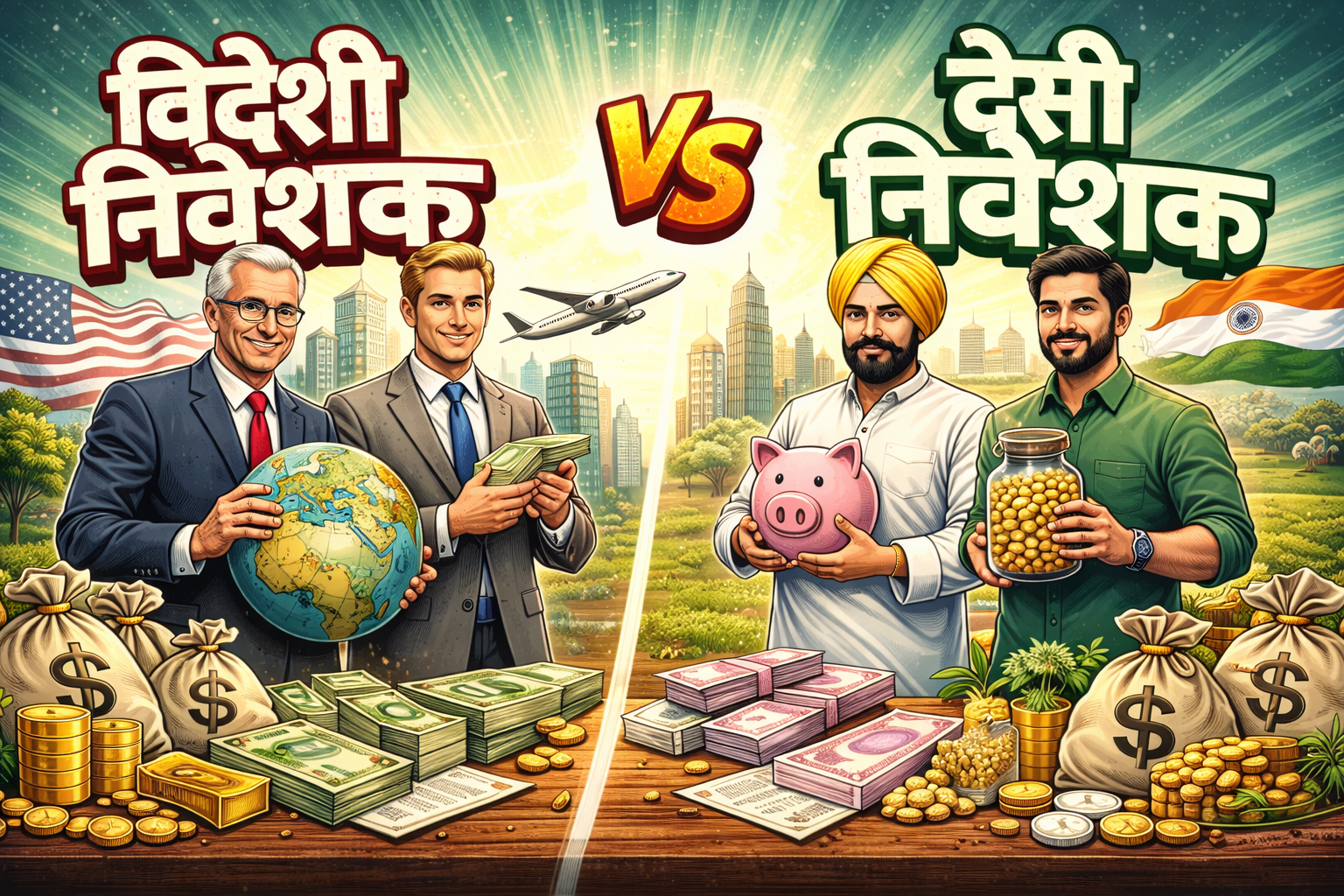 विदेशी बनाम देसी