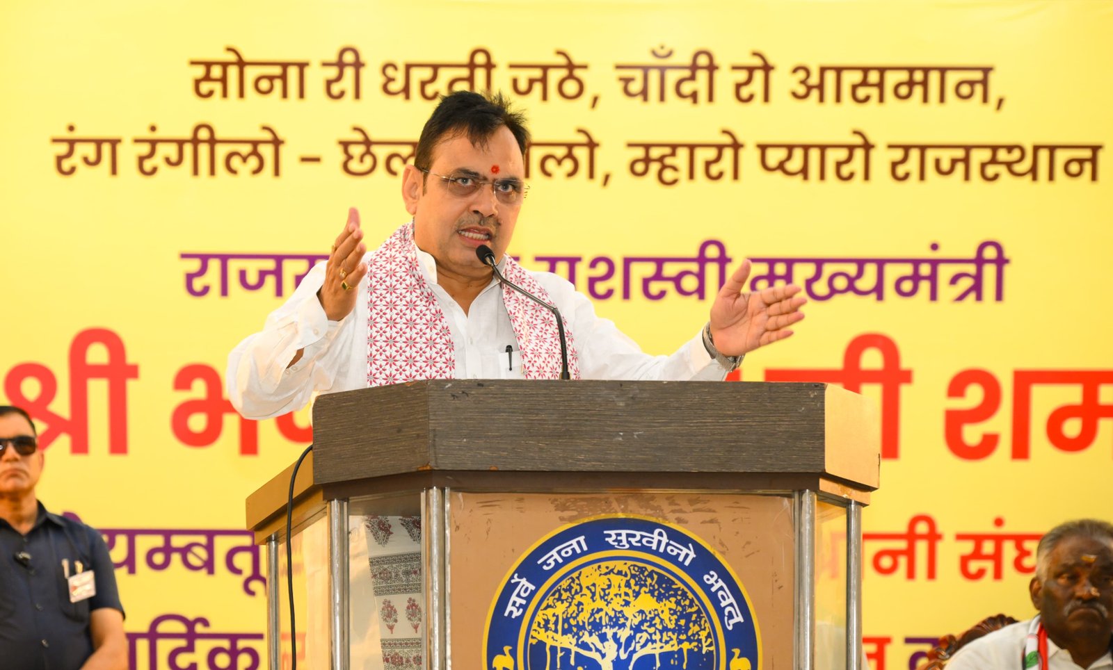 तमिलनाडु के चुनावी रण में दहाड़े cm भजनलाल विपक्ष पर साधा निशाना