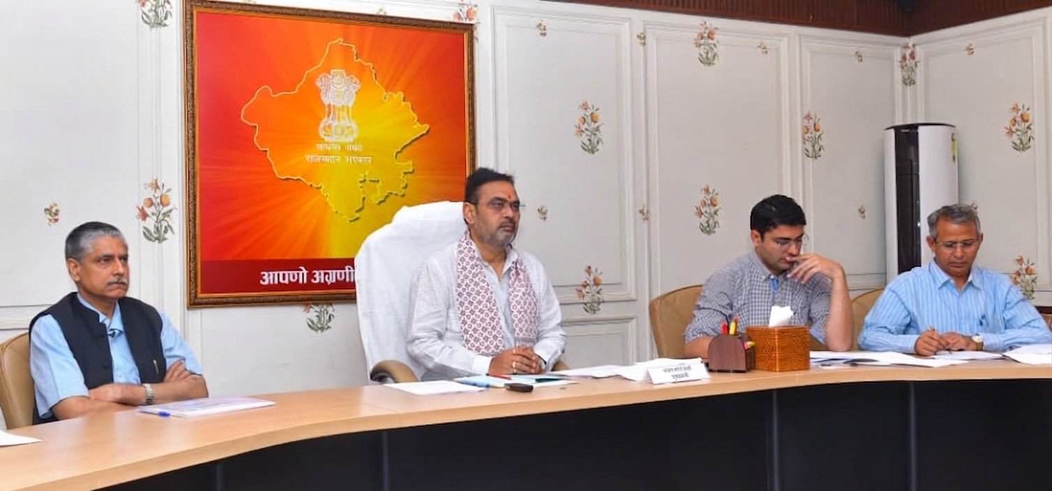 cm भजनलाल ने ली raj-unnati की बैठक योजनाओं की समीक्षा