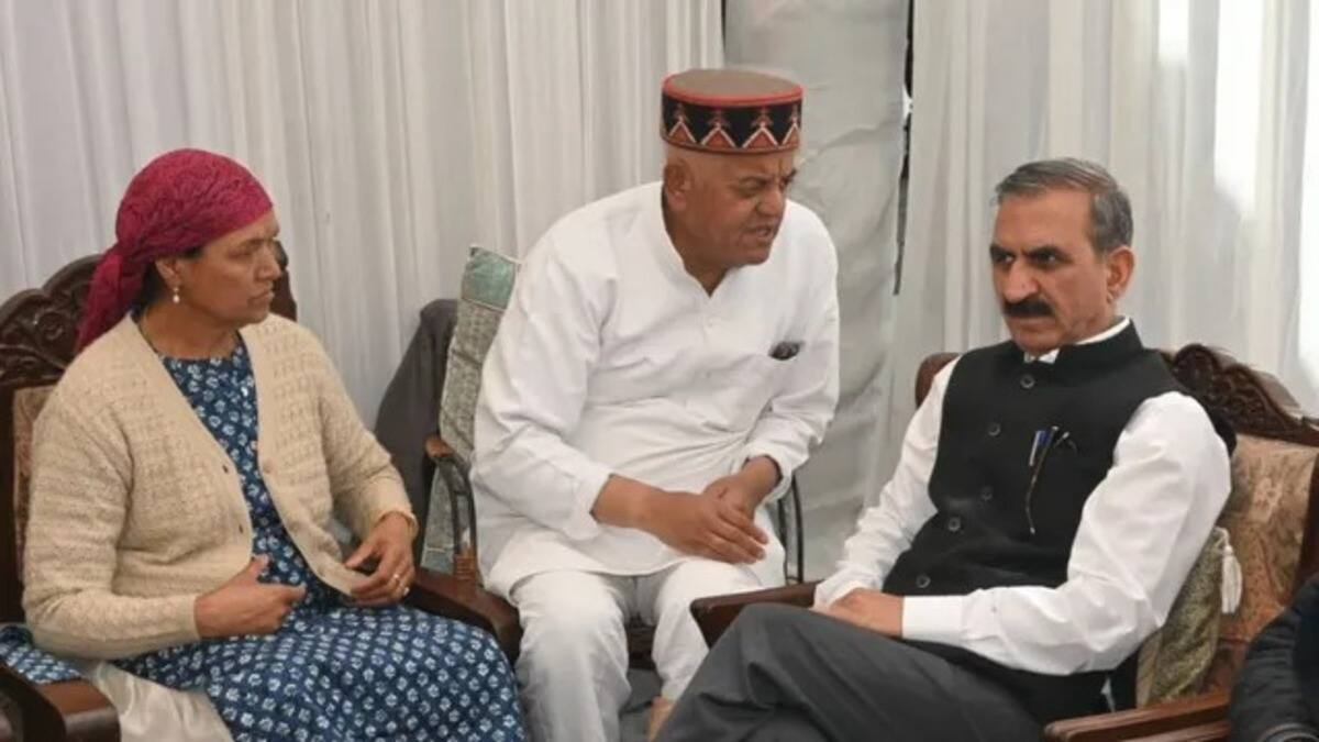 हिमाचल की सियासत में फिर घमासान cm सुक्खू ने किया जयराम ठाकुर पर वार