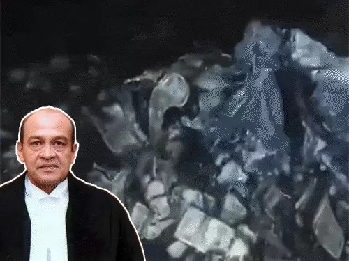 सुप्रीम कोर्ट में याचिका 500-500 के जले नोट 55 गवाह और जस्टिस वर्मा की अपील