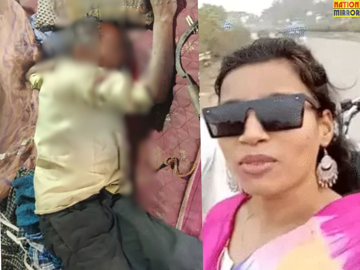 youtuber kills father cg पिता करता था शक यूट्यूबर बेटी ने गला काटकर कर दी हत्या