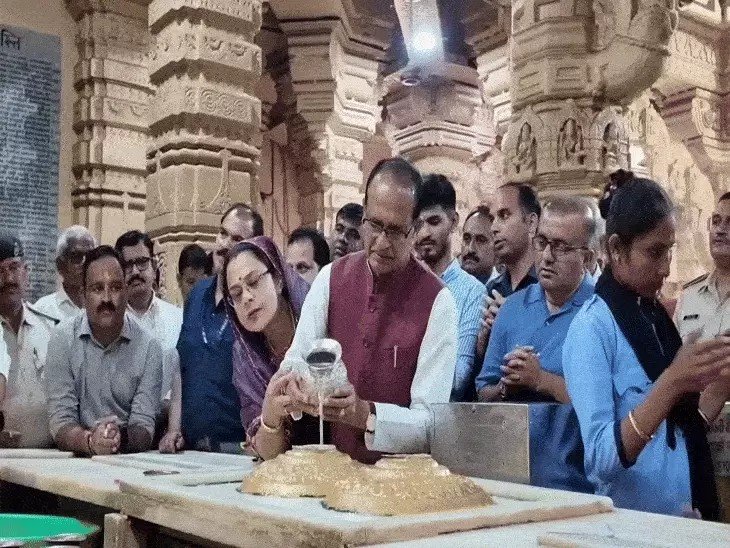 पत्नी को ही भूल गए शिवराज जूनागढ़ में 22 गाड़ियों का काफिला लौटा
