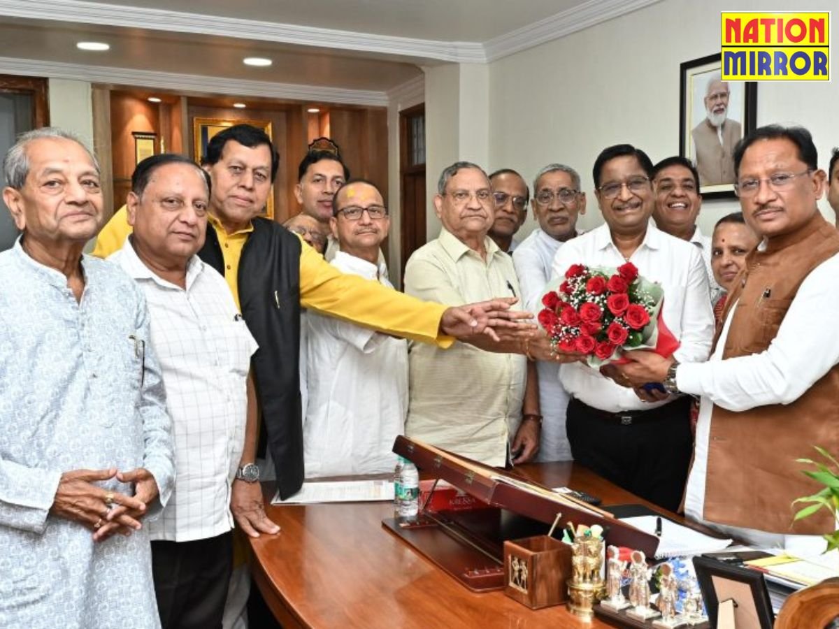 गौरीशंकर अग्रवाल को उम्मीदवार बनाने की मांगअग्रवाल समाज ने मुख्यमंत्री साय से की मुलाकात