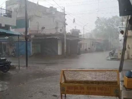 chhattisgarh rain - hailstorms alert छत्तीसगढ़ में आंधी-तूफान से कहर 