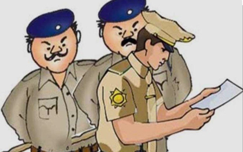 फर्जी पुलिस बनकर लूट भोपाल special-26 स्टाइल फर्जी रेड  नकली पुलिस बनकर युवकों से 20 लाख की रंगदारी