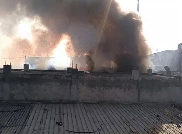 राजस्थान के पटाखा फैक्ट्री में भीषण आग 8 मजदूरों की मौत 