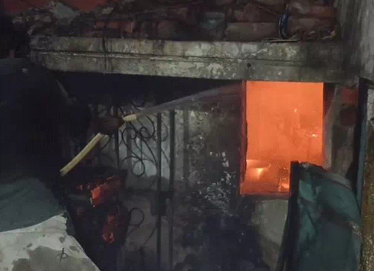 बिलासपुर में फ्रिज ब्लास्ट घर में लगी आग में बुजुर्ग महिला जिंदा जली