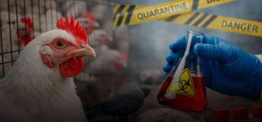 बिलासपुर में बर्ड फ्लू अलर्ट कई इलाके इन्फेक्टेड पोल्ट्री बिक्री पर रोक