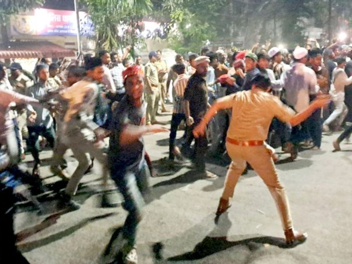 इंस्टाग्राम पोस्ट को लेकर मोघट थाने में मुस्लिम समाज ने किया हंगामा