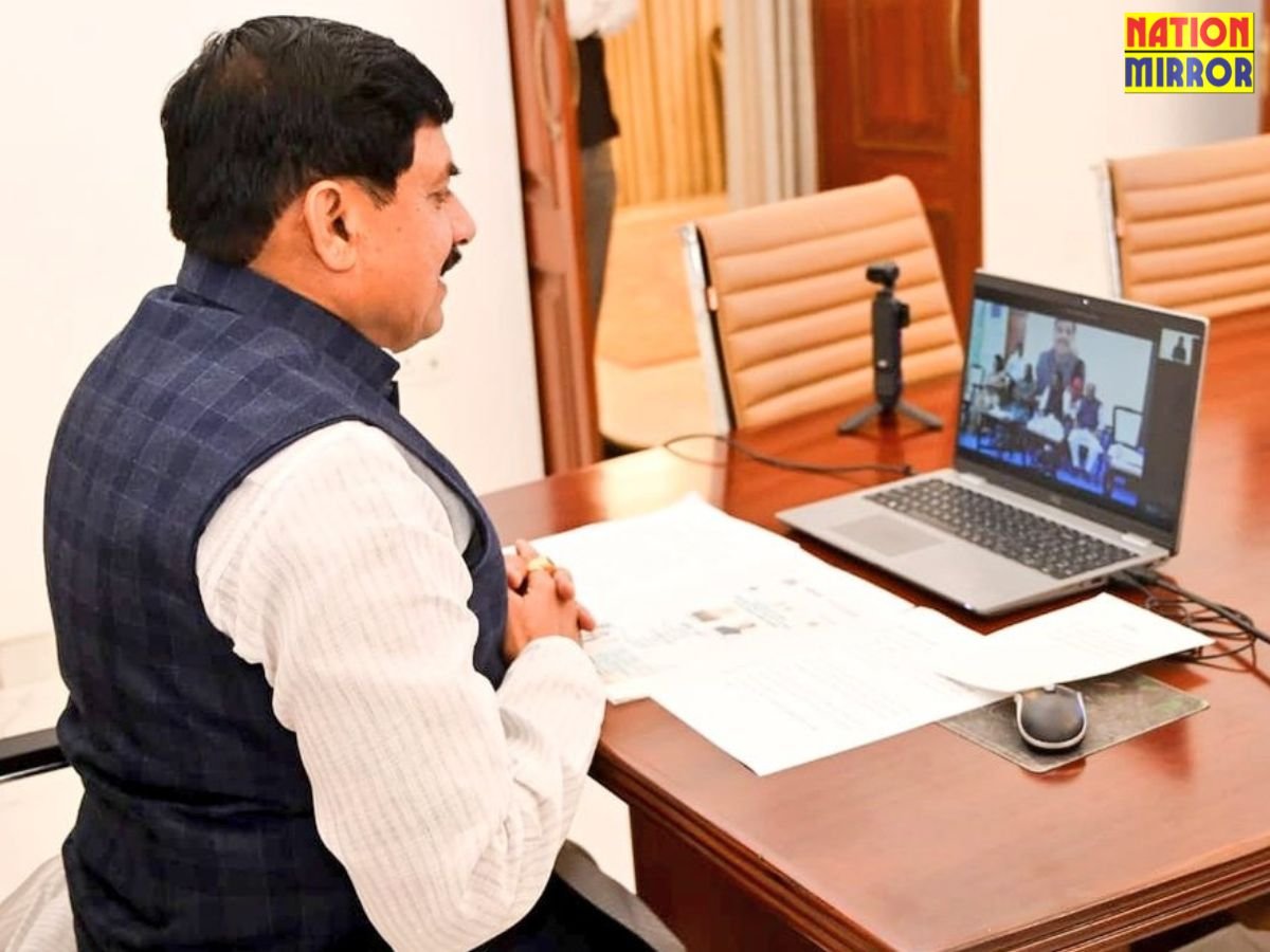 pm मोदी की अध्यक्षता में अजमेर में राष्ट्रीय कार्यक्रम में वर्चुअली शामिल हुए cm डॉ यादव