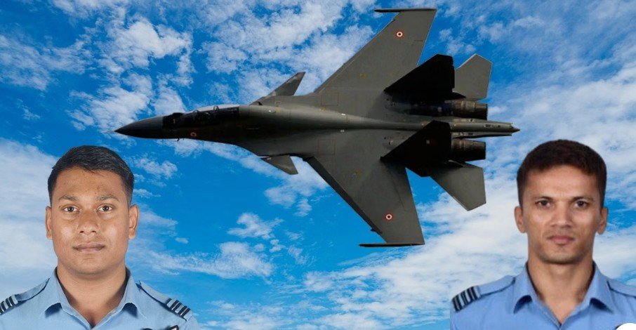 असम में वायुसेना का सुखोई फाइटर जेट क्रैश दोनों पायलटों की मौत