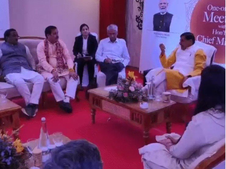 ujjain  वेलनेस समिट से नया अध्याय सीएम की निवेशकों से वन टू वन चर्चा