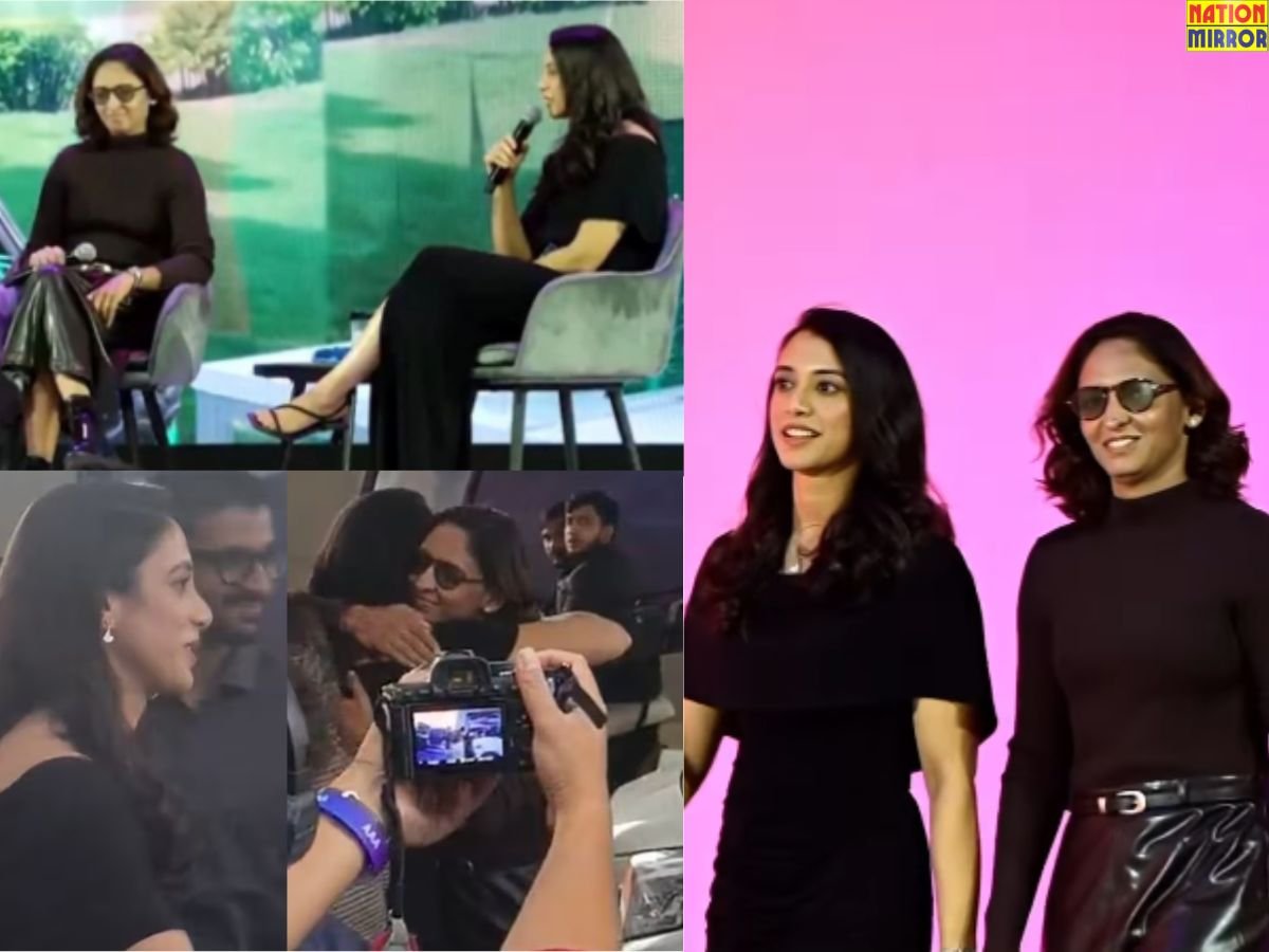 शादी कैंसिल होने के बाद पहली बार स्मृति मंधाना किसी इवेंट में हुईं शामिल वीडियो हुआ वायरल