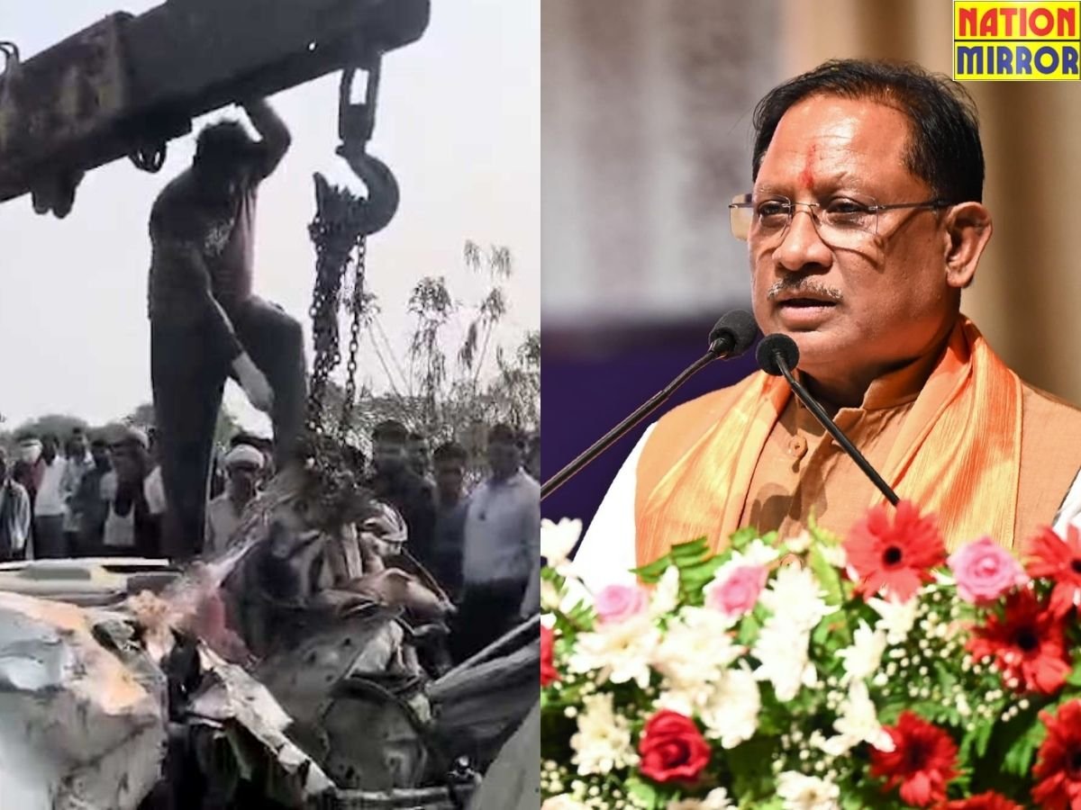 धमतरी में हुए रोड एक्सीडेंट में 4 जवानों की दर्दनाक मौत सीएम साय ने जताया दुख