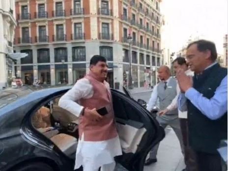 mp cms foreign tour दुबई के बाद स्पेन पहुंचे सीएम डॉ मोहन यादव