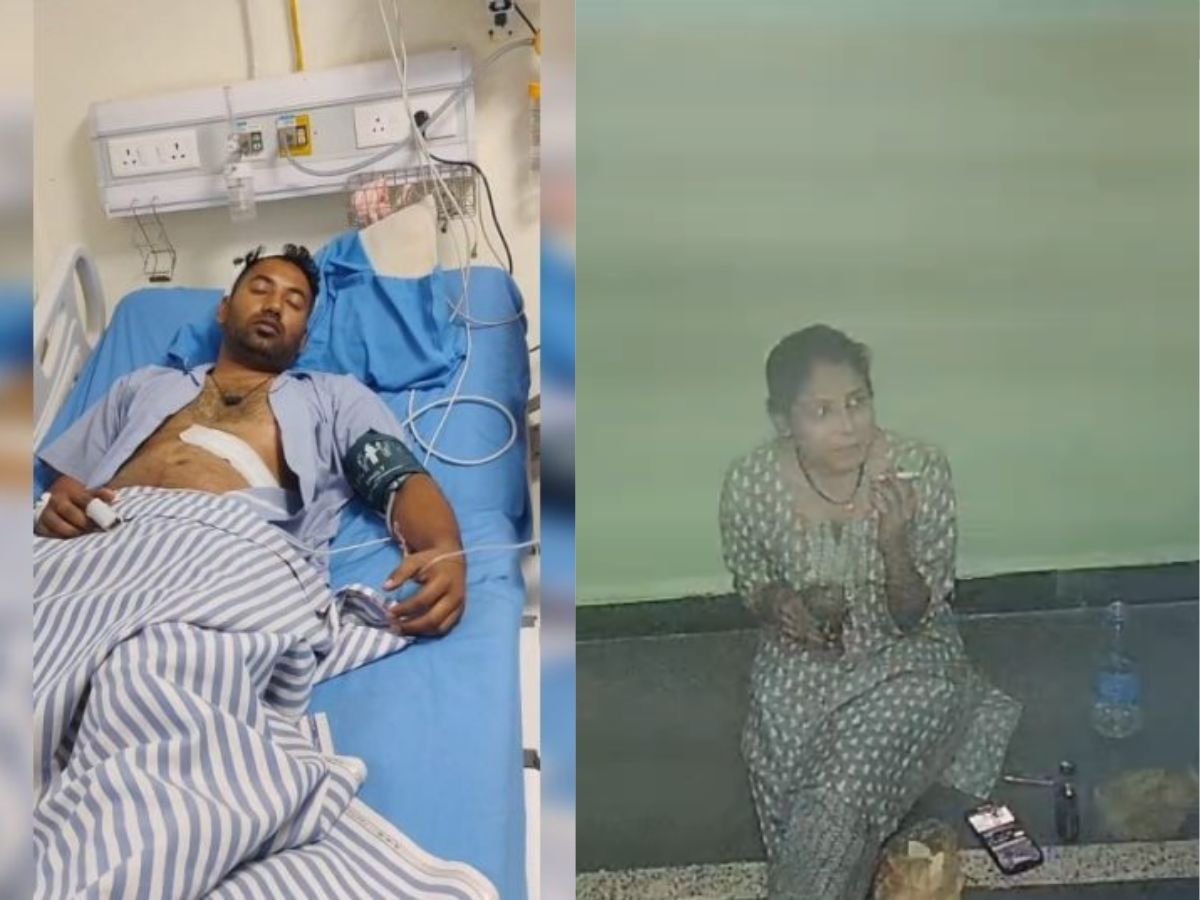 ‘शैतान’ बनी नर्स पत्नीसोते हुए पती पर किया ब्लैड पर हमला