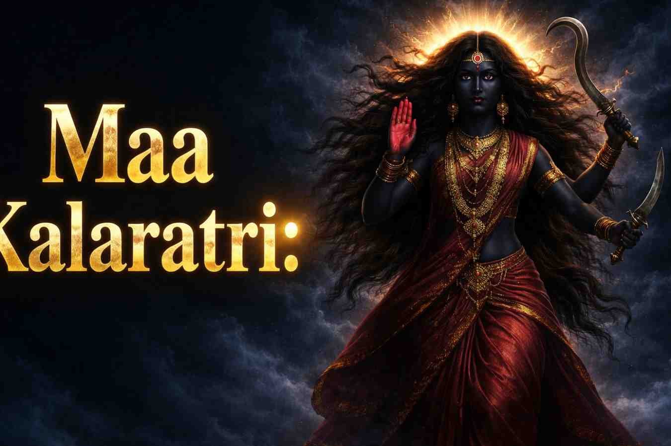 maa kalaratri – navratri day 7 significance story puja vidhi mantra  spiritual power