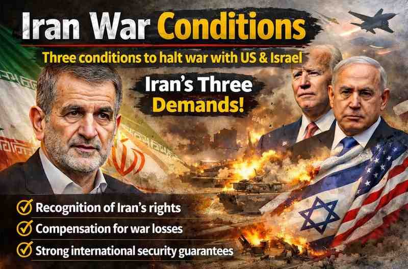 iran war conditions iran ready to halt war but on 3 condition