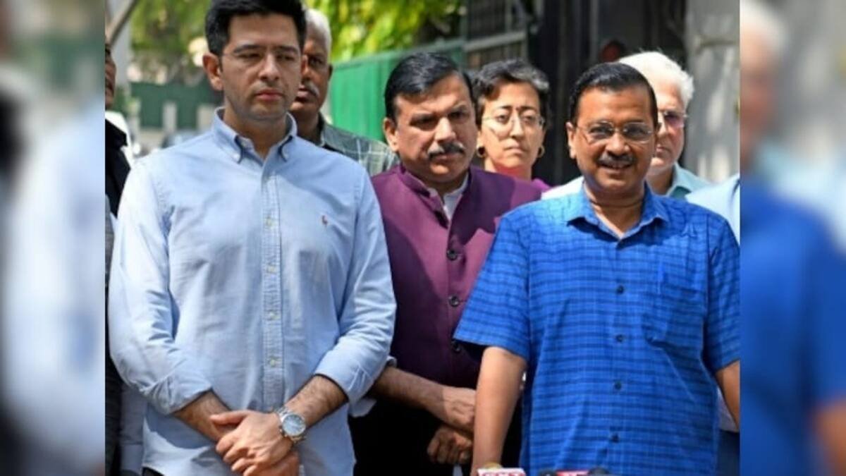 aap scraps raghav chadha as rajya sabha deputy leader replaces him with ashok mittal
