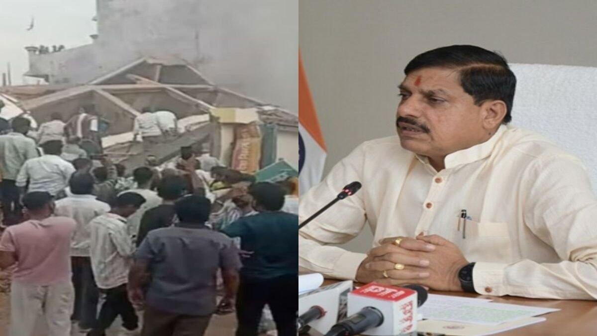 anuppur building collapse death toll mounts to two mp cm dr yadav announces ex-gratia