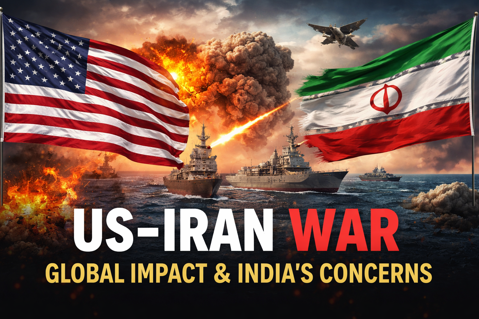 us–iran war rising tensions global shock india on edge