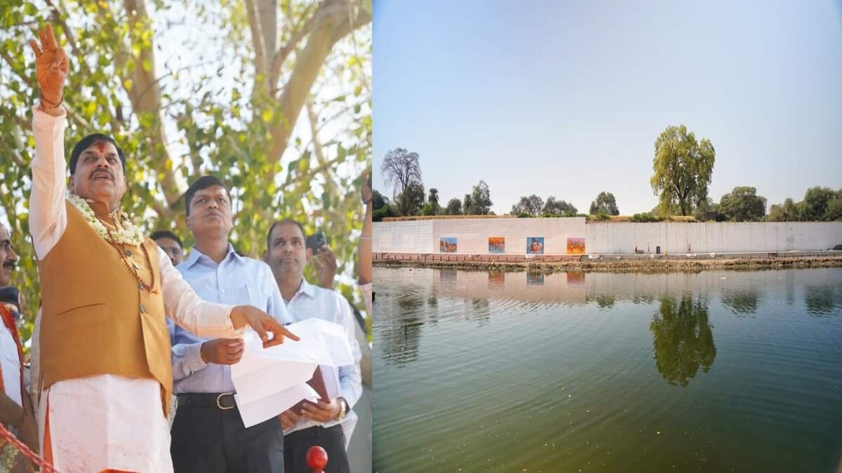 mp cm dr yadav takes stock of ghats at kshipra river ahead of simhastha 2028 in ujjain