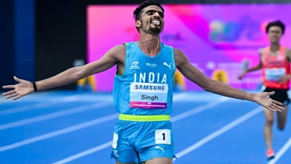 indian distance runner gulveer singh shatters india’s half marathon record in new york