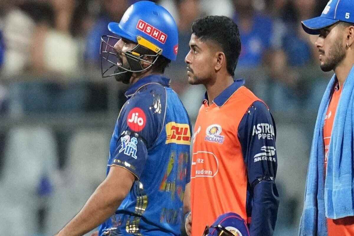 ipl 2026 rohit sharma to miss at least two matches due to hamstring injury confirms mi skipper pandya