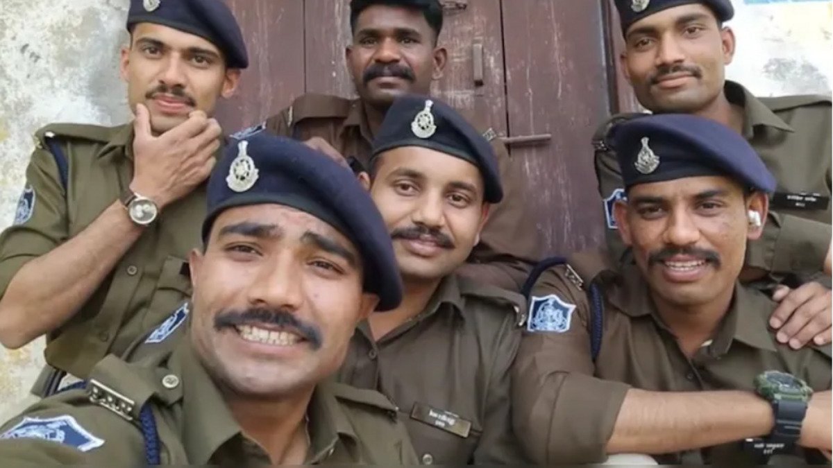 trainee cops film reel on pts rewa premises police dept issues show cause notices seeks explanation