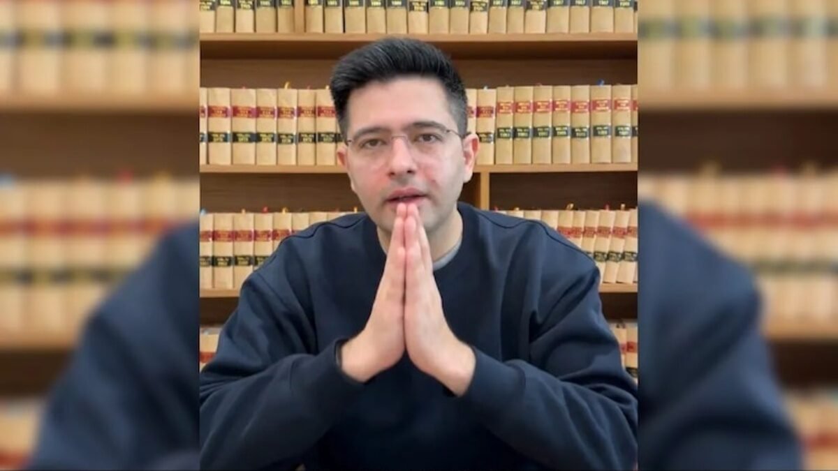 “three allegations zero truth” raghav chadha hits back at aap in latest video as rift deepens